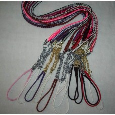  Half check Plaited silk / nylon Cord unbeaded